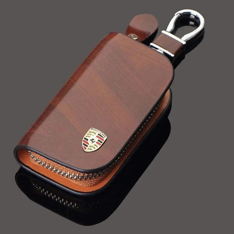 Capa de Chave Automotiva Artesenal em Couro - VeluxKey™ lojasaruna