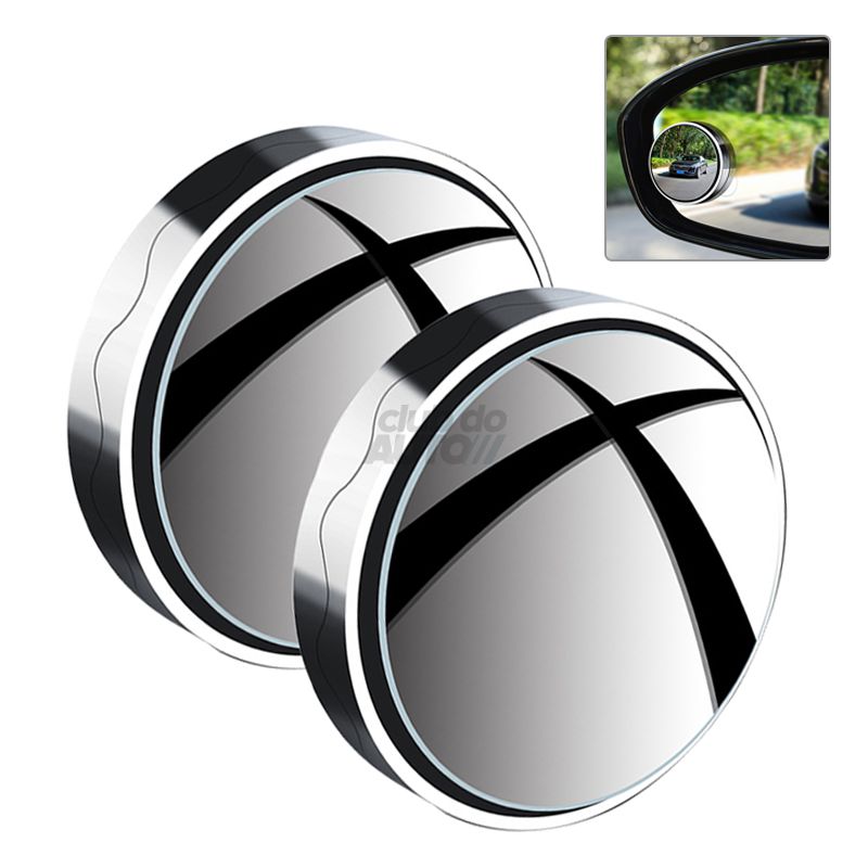 EasyVision™ 2.0 Espelho Convexo Auxiliar para Retrovisor Universal - 2 Pçs lojasaruna