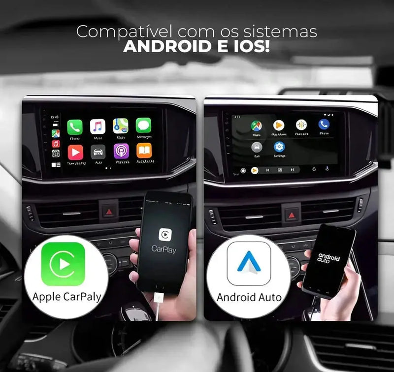 Adaptador Sem fio CarPlay/Android Auto para Multimídia Universal - DriveFast Ultra™ [DESCONTO EXCLUSIVO] lojasaruna