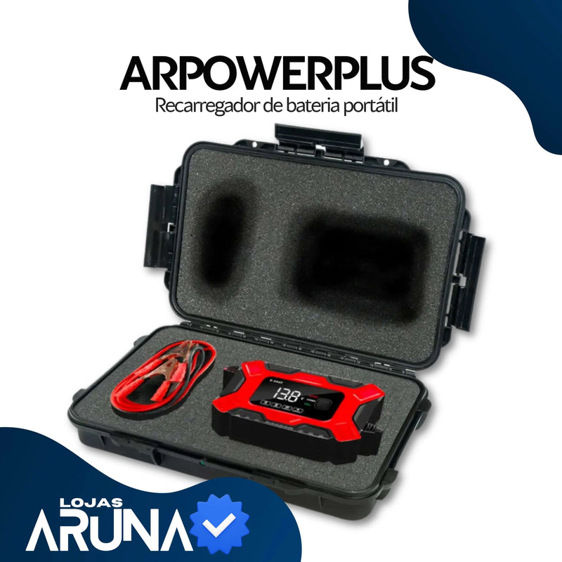 ArPowerPlus™ - Carregador Inteligente de Bateria Automotiva [ESTOQUE LIMITADO] lojasaruna