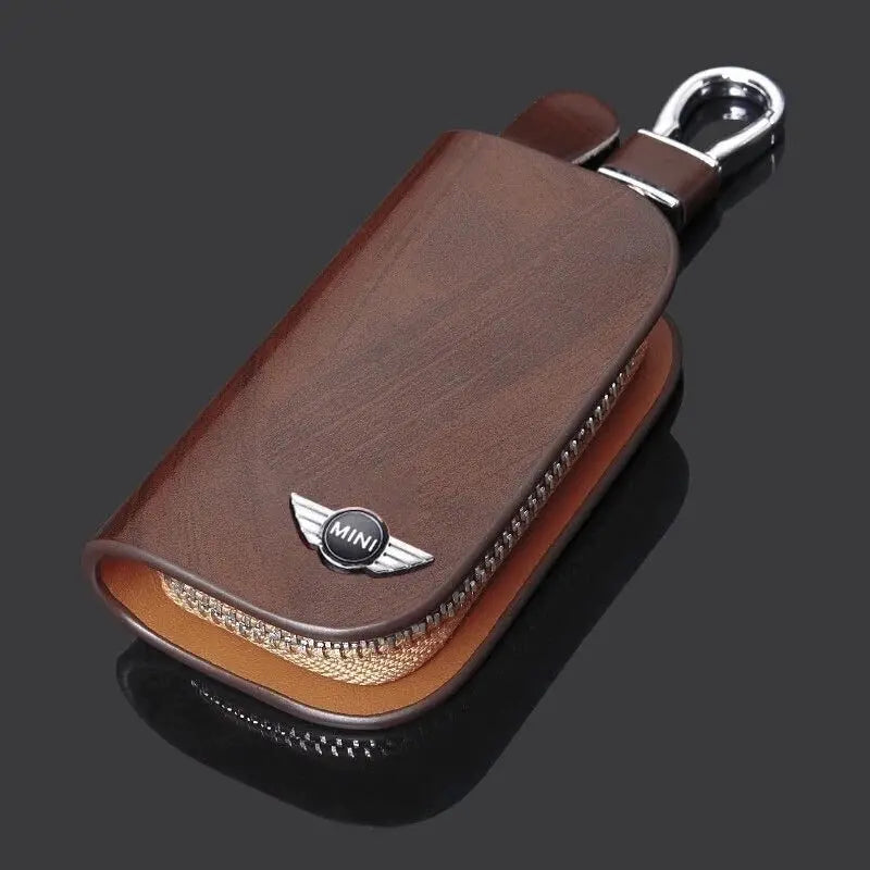 Capa de Chave Automotiva Artesenal em Couro - VeluxKey™ lojasaruna
