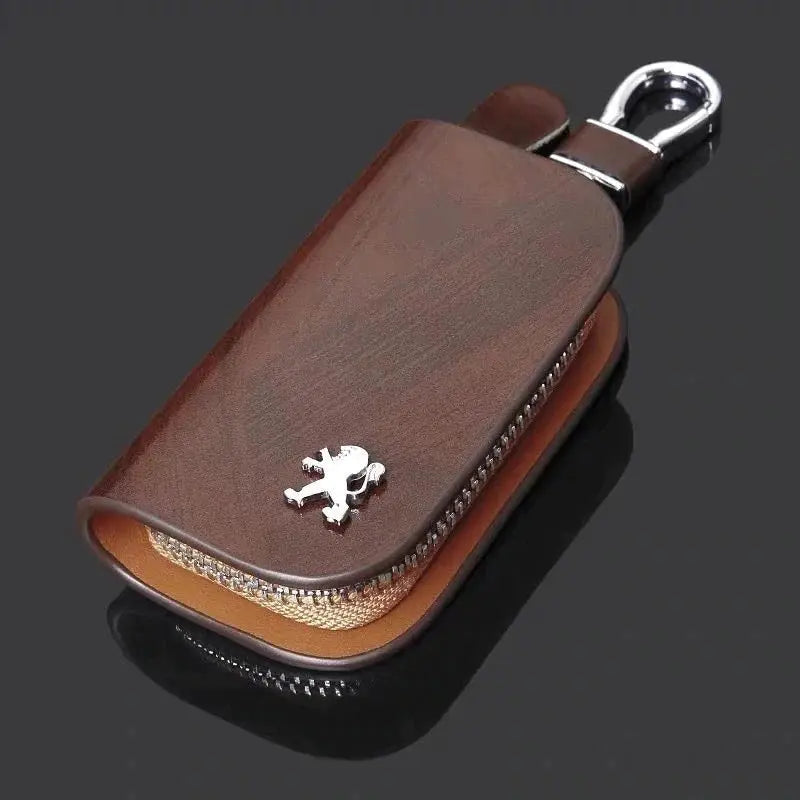 Capa de Chave Automotiva Artesenal em Couro - VeluxKey™ lojasaruna