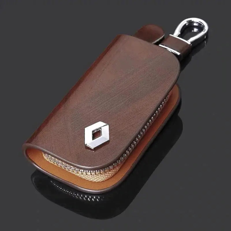 Capa de Chave Automotiva Artesenal em Couro - VeluxKey™ lojasaruna