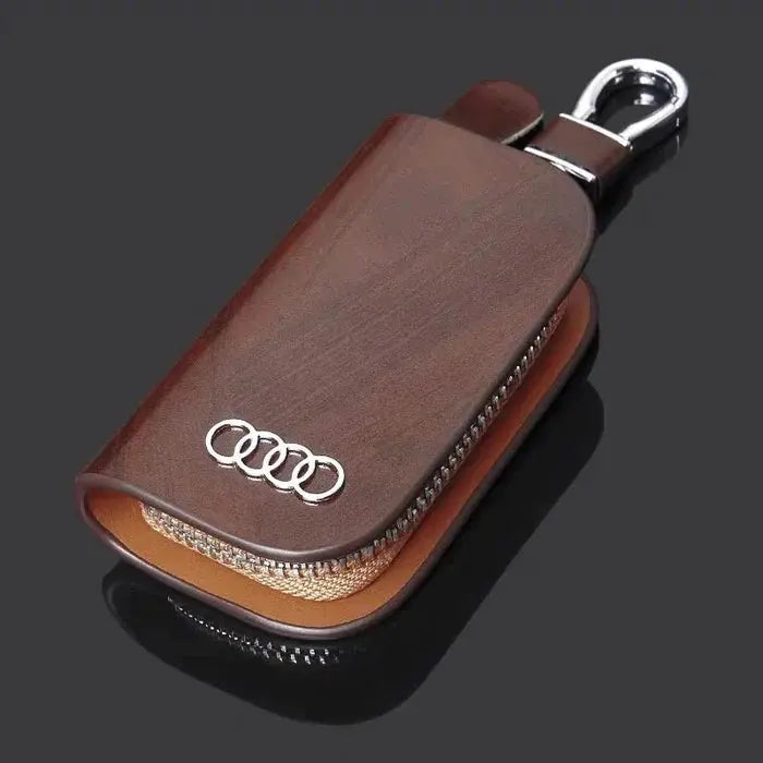 Capa de Chave Automotiva Artesenal em Couro - VeluxKey™ lojasaruna