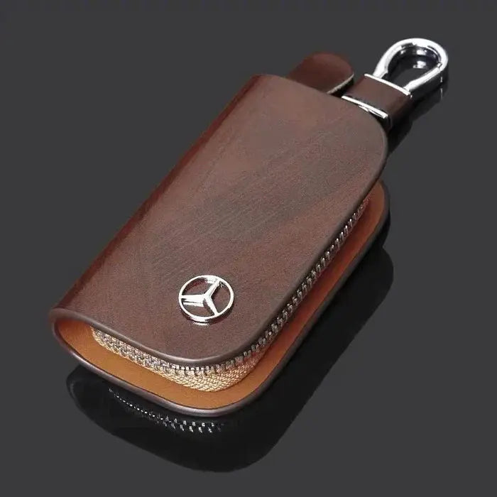 Capa de Chave Automotiva Artesenal em Couro - VeluxKey™ lojasaruna