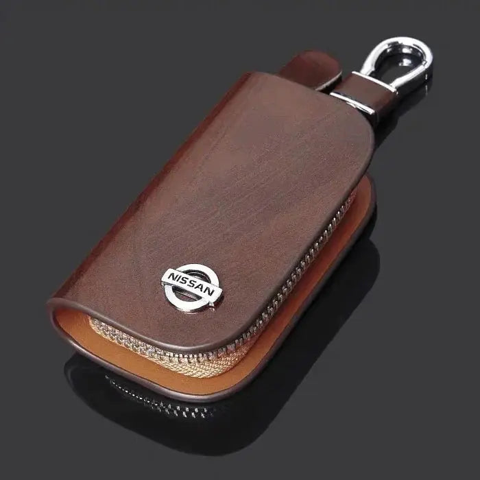 Capa de Chave Automotiva Artesenal em Couro - VeluxKey™ lojasaruna