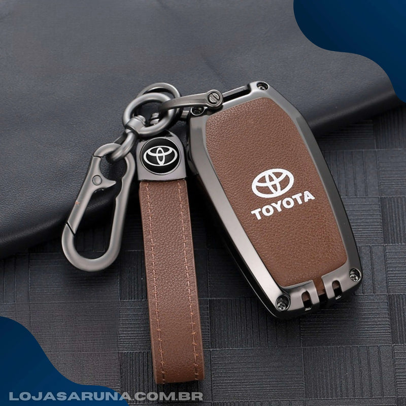 Capa de chave Toyota mais Brinde - Queima de estoque (Sem Lâmina) lojasaruna