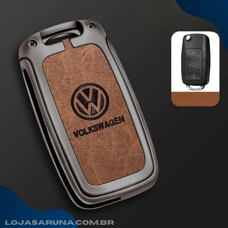 Capa de chave Volkswagen - Exclusivo (Queima de Estoque) lojasaruna