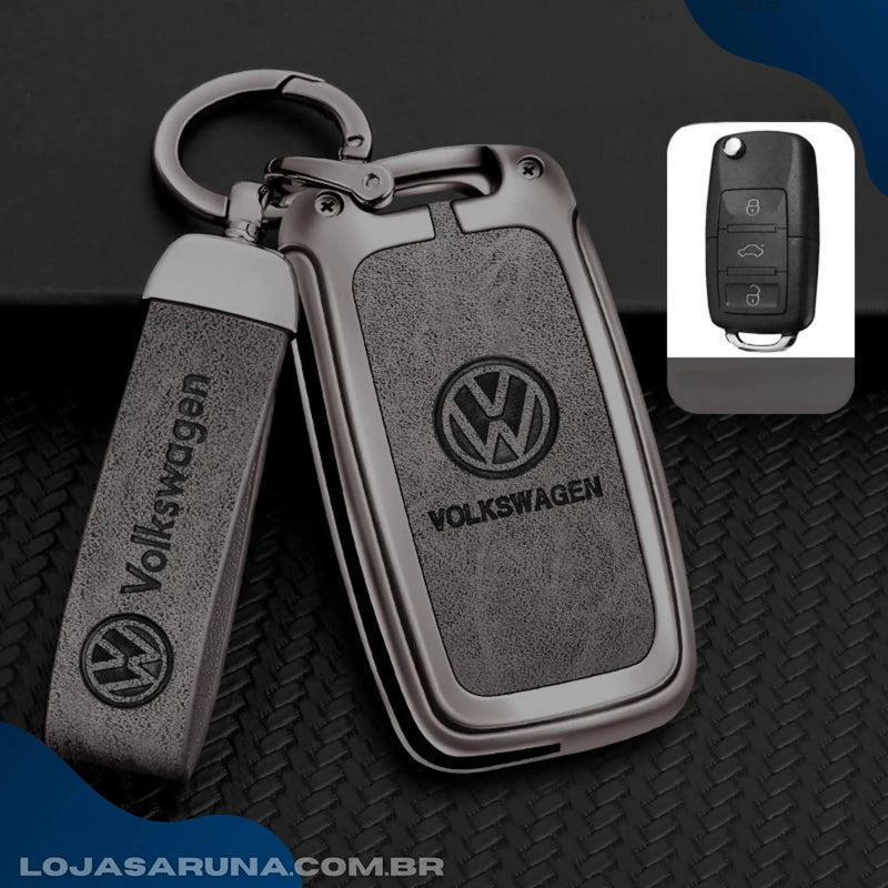 Capa de chave Volkswagen - Exclusivo (Queima de Estoque) lojasaruna