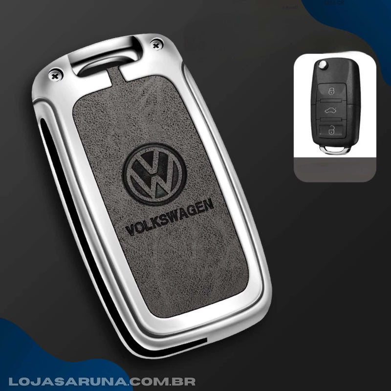 Capa de chave Volkswagen - Exclusivo (Queima de Estoque) lojasaruna