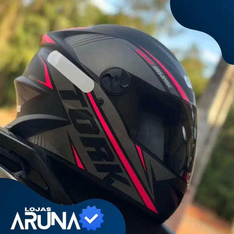 Capacete Moto Pro TorkMo™ Fechado Viseira Fumê [PROMOÇÃO] lojasaruna