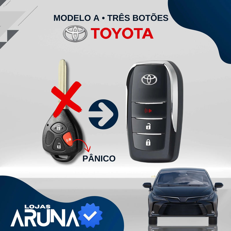 Carcaça Adaptada Toyota Premium (Exclusivo) lojasaruna