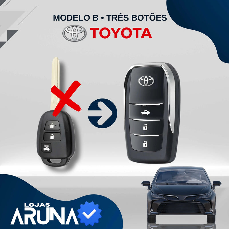 Carcaça Adaptada Toyota Premium (Exclusivo) lojasaruna