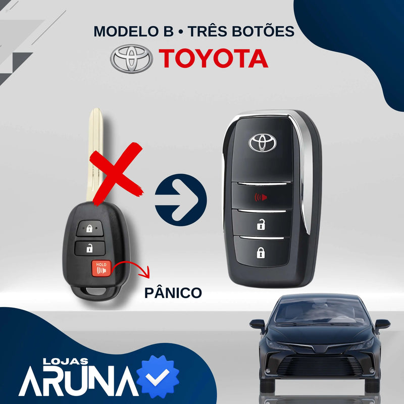 Carcaça Adaptada Toyota Premium (Exclusivo) lojasaruna