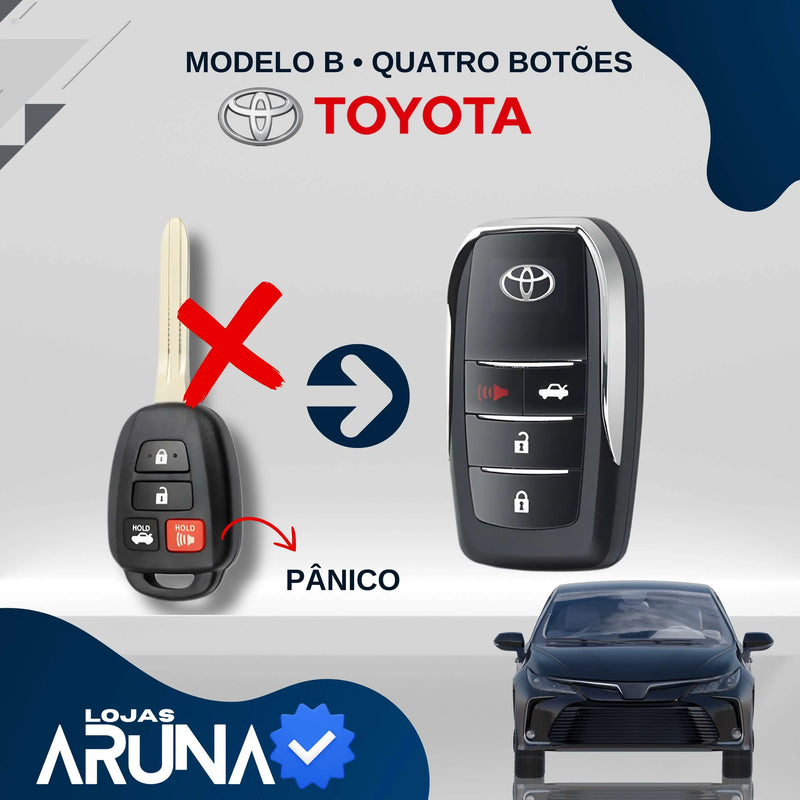 Carcaça Adaptada Toyota Premium (Exclusivo) lojasaruna