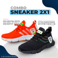 Combo 2x1 SNEAKERS PRO | TÊNIS NEWFIT PRO + TÊNIS RUNNING PRO | ENVIO IMEDIATO lojasaruna