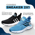 Combo 2x1 SNEAKERS PRO | TÊNIS NEWFIT PRO + TÊNIS RUNNING PRO | ENVIO IMEDIATO lojasaruna