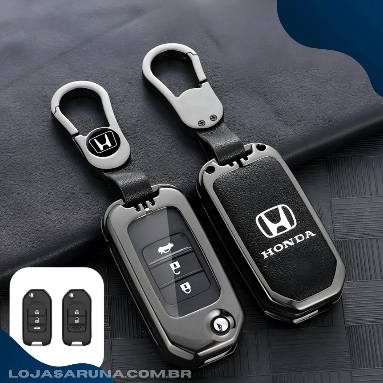 Capa de Chave Honda Lojas Aruna