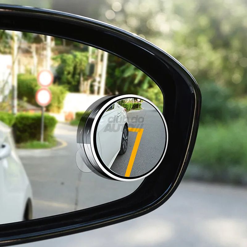 EasyVision™ 2.0 Espelho Convexo Auxiliar para Retrovisor Universal - 2 Pçs lojasaruna
