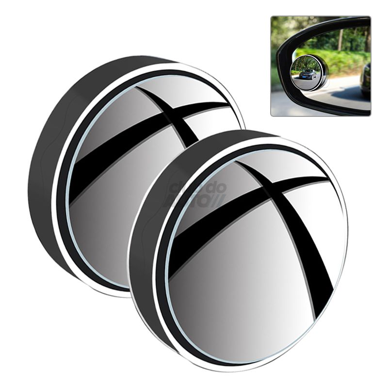 EasyVision™ 2.0 Espelho Convexo Auxiliar para Retrovisor Universal - 2 Pçs lojasaruna