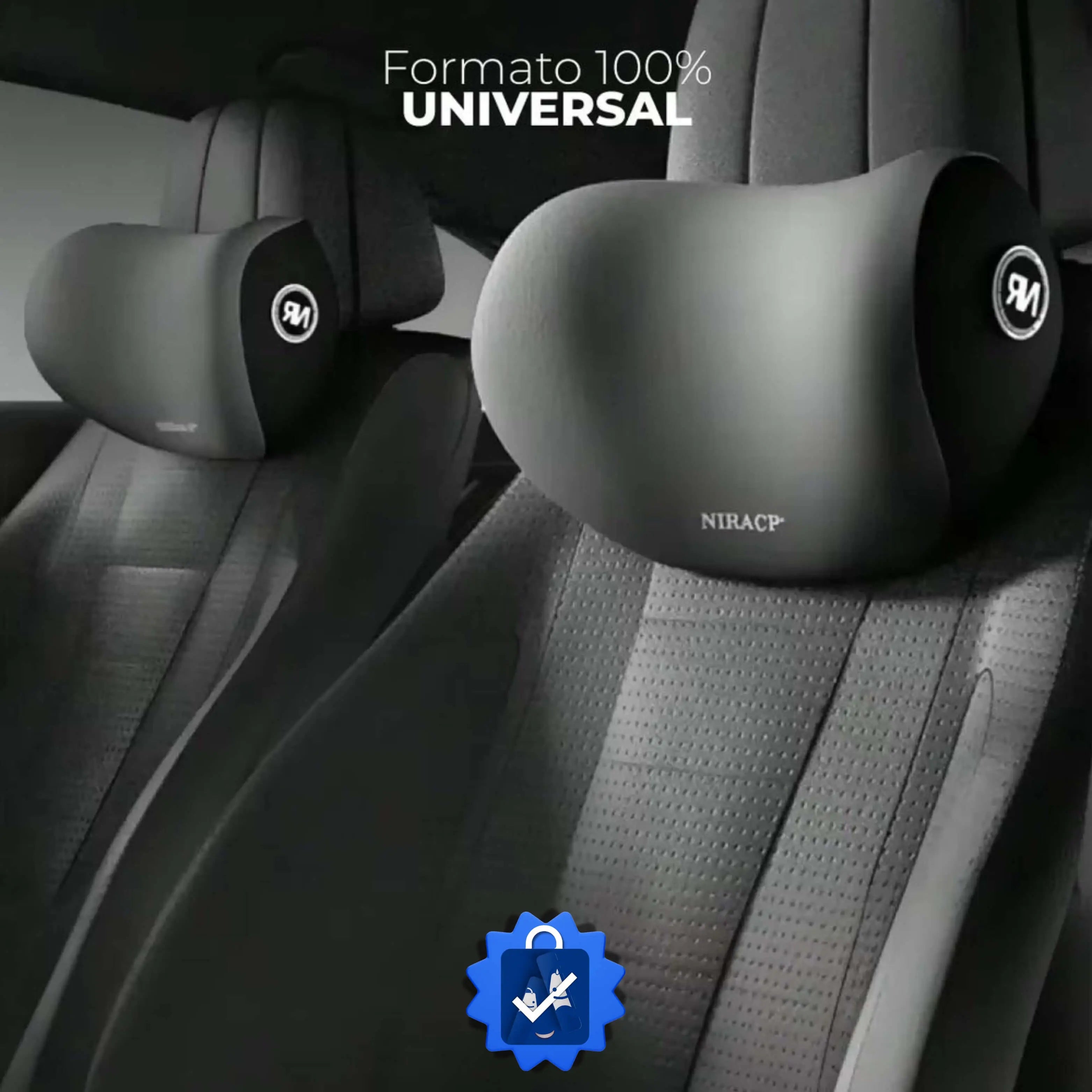 Encosto de Cabeça e Lombar para Bancos Universal - Jetta Shoulder™ [PROMOÇÃO LIMITADA ATÉ HOJE 23:59] lojasaruna