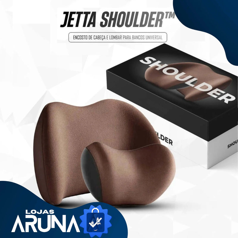 Encosto de Cabeça e Lombar para Bancos Universal - Jetta Shoulder™ [PROMOÇÃO LIMITADA ATÉ HOJE 23:59] lojasaruna