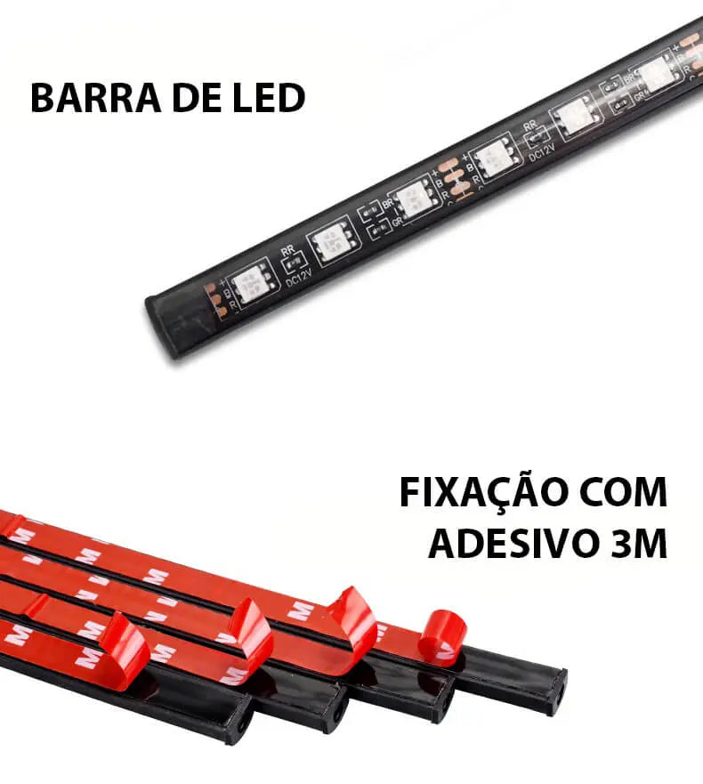 Fita led para Painel CarLed 2.0 + Brinde Exclusivo (PROMOÇÃO DE NATAL) lojasaruna