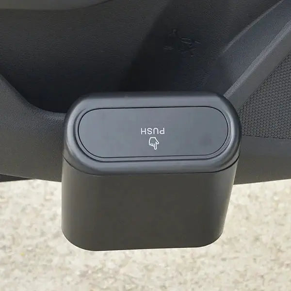 Flash Box - Lixeira Automotiva Premium + 1 Rolo de Saco Plástico de BRINDE (PROMOÇÃO MÊS DOS PAIS) lojasaruna