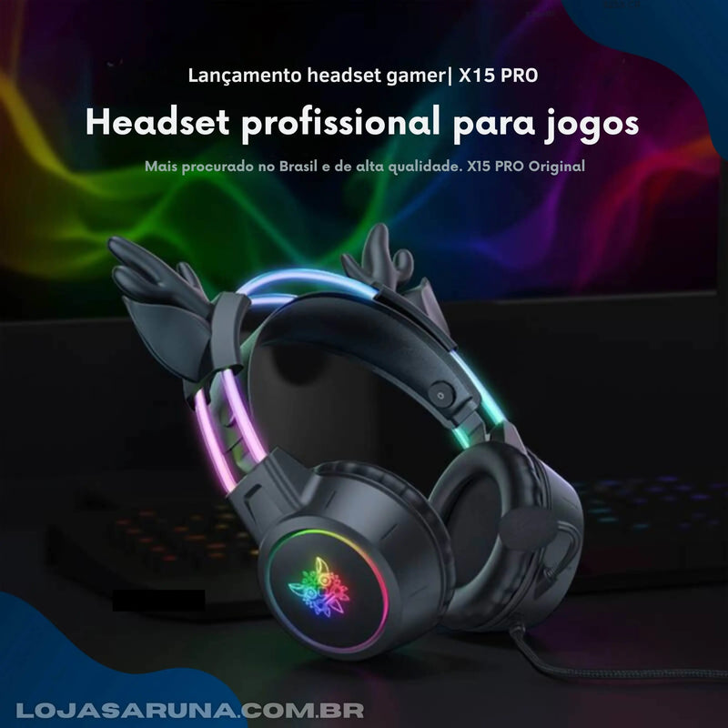 Hedset X5 pro™ - Queima de estoque (Últimas unidades) lojasaruna