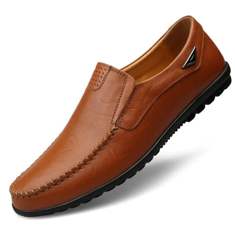 Mocassim Masculino de Couro Legítimo - Luxim lojasaruna