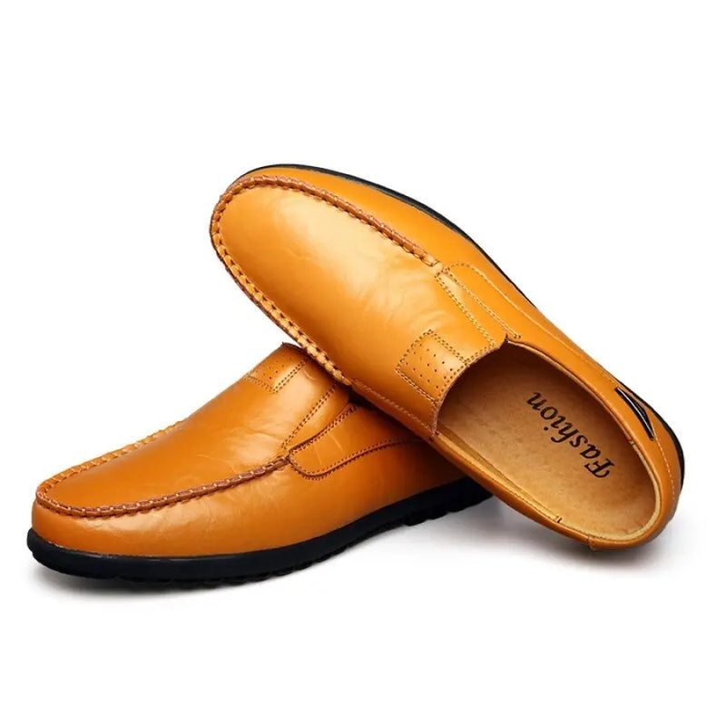 Mocassim Masculino de Couro Legítimo - Luxim lojasaruna