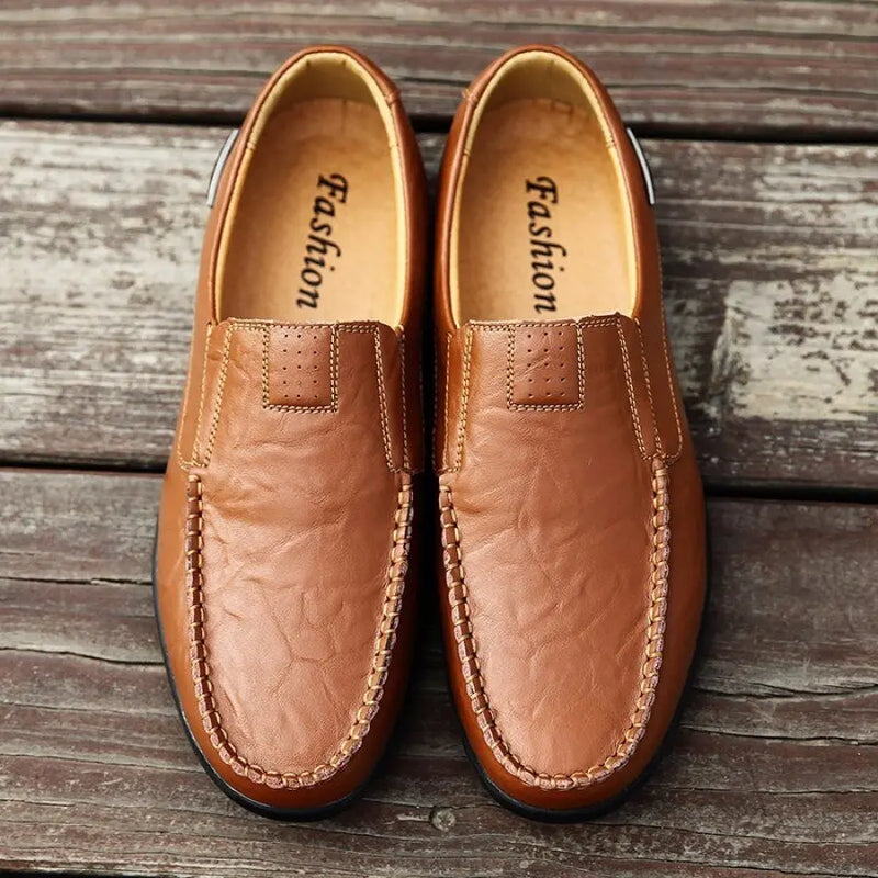 Mocassim Masculino de Couro Legítimo - Luxim lojasaruna