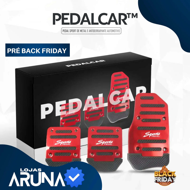 Pedal Car™️ - Pedal Automotivo Antiderrapante Universal ( ESTOQUE LIMITADO) lojasaruna