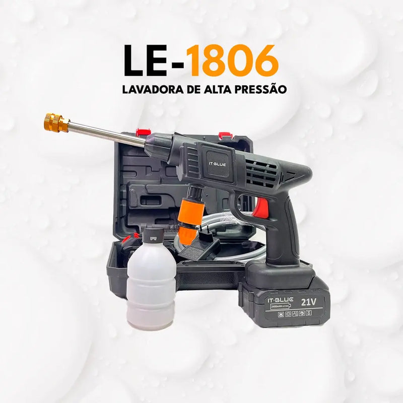 Pistola de Água Sem Fio - Limpador de Alta Pressão AutoFlex™ lojasaruna