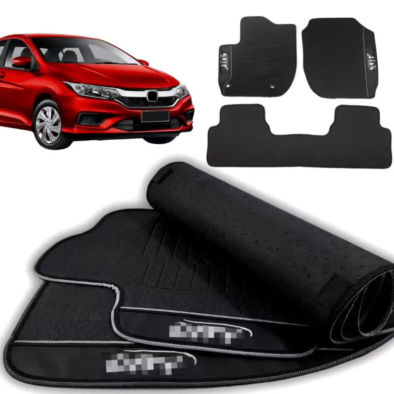 Tapete Borracha Premium CarLux™ Linha Honda + Brinde (Oferta Exclusiva) lojasaruna