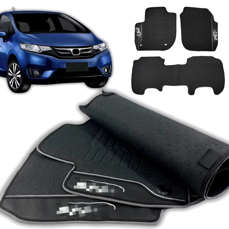 Tapete Borracha Premium CarLux™ Linha Honda + Brinde (Oferta Exclusiva) lojasaruna