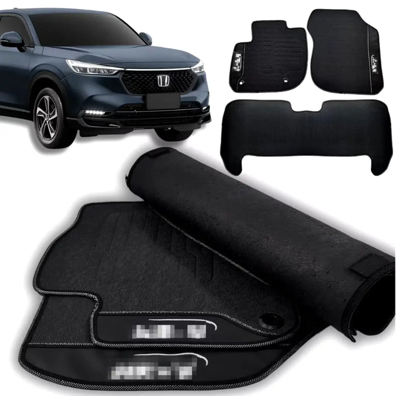 Tapete Borracha Premium CarLux™ Linha Honda + Brinde (Oferta Exclusiva) lojasaruna