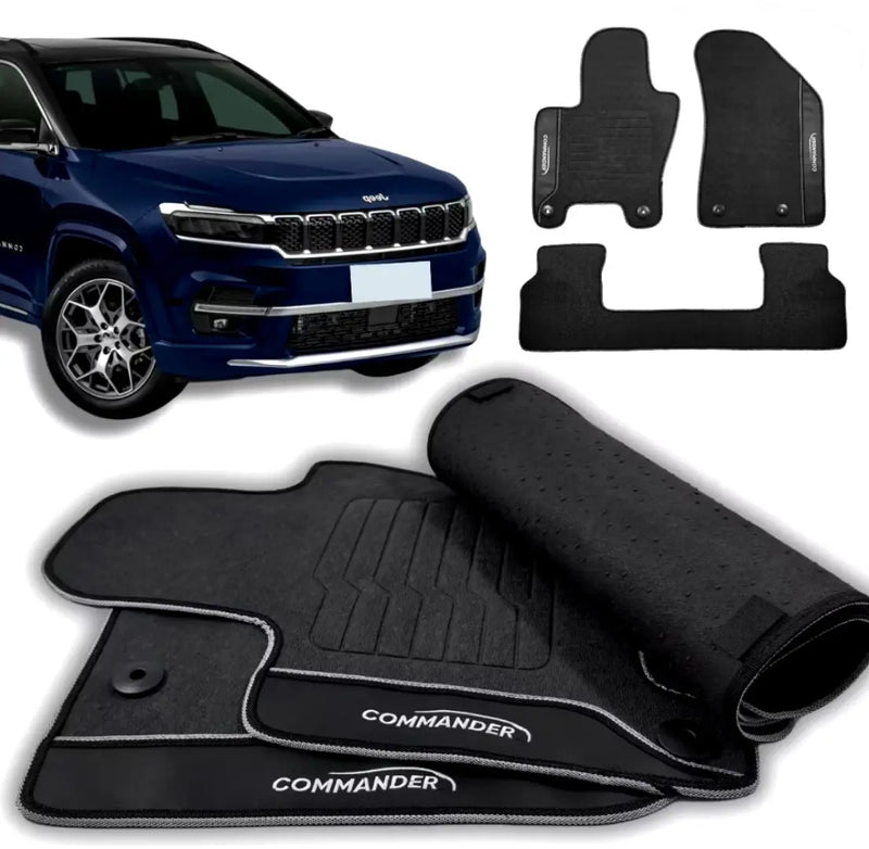 Tapete Borracha Premium CarLux™ Linha Jeep + Brinde (Oferta Exclusiva) lojasaruna